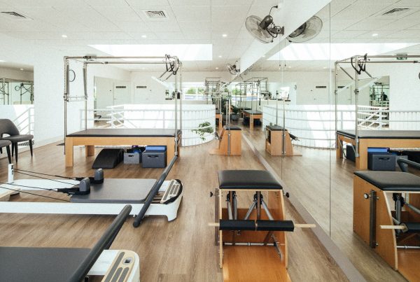 Upstairs at Range Preston - Pilates Reformers